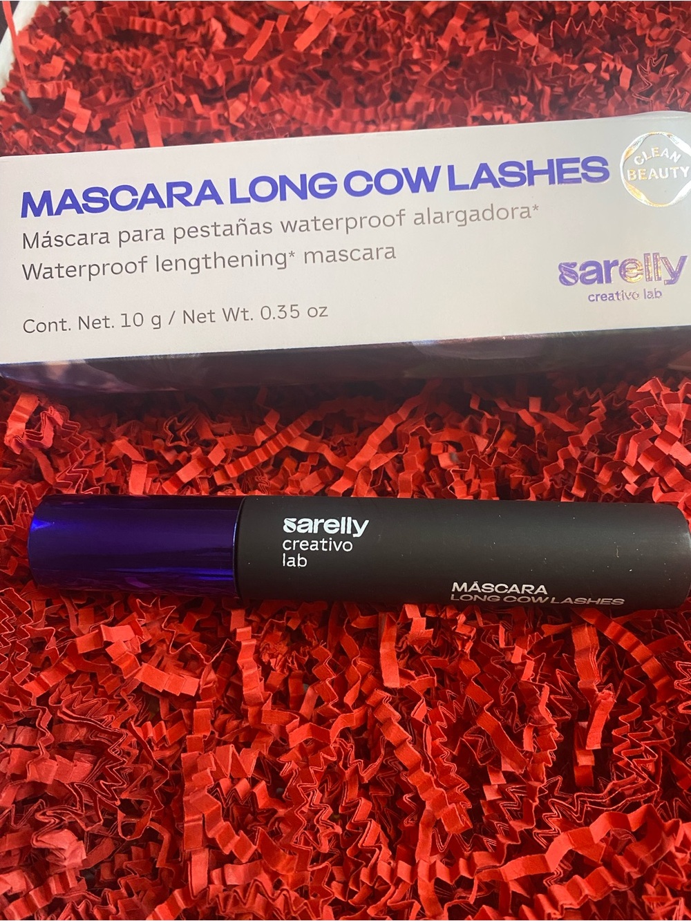 Sarelly Mascara Long Owl Lashes - black